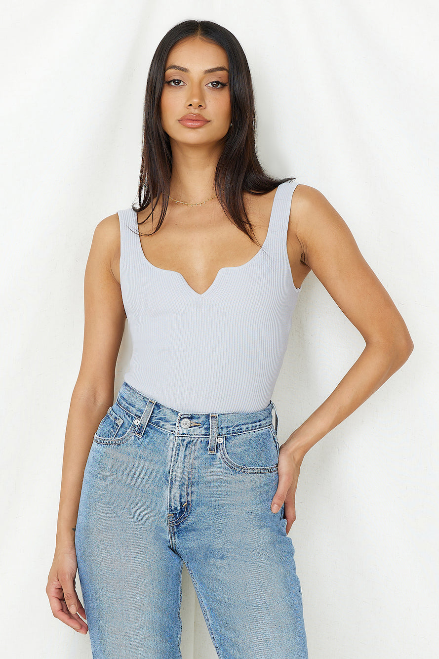Diamond Sky Bodysuit Grey-Trogz