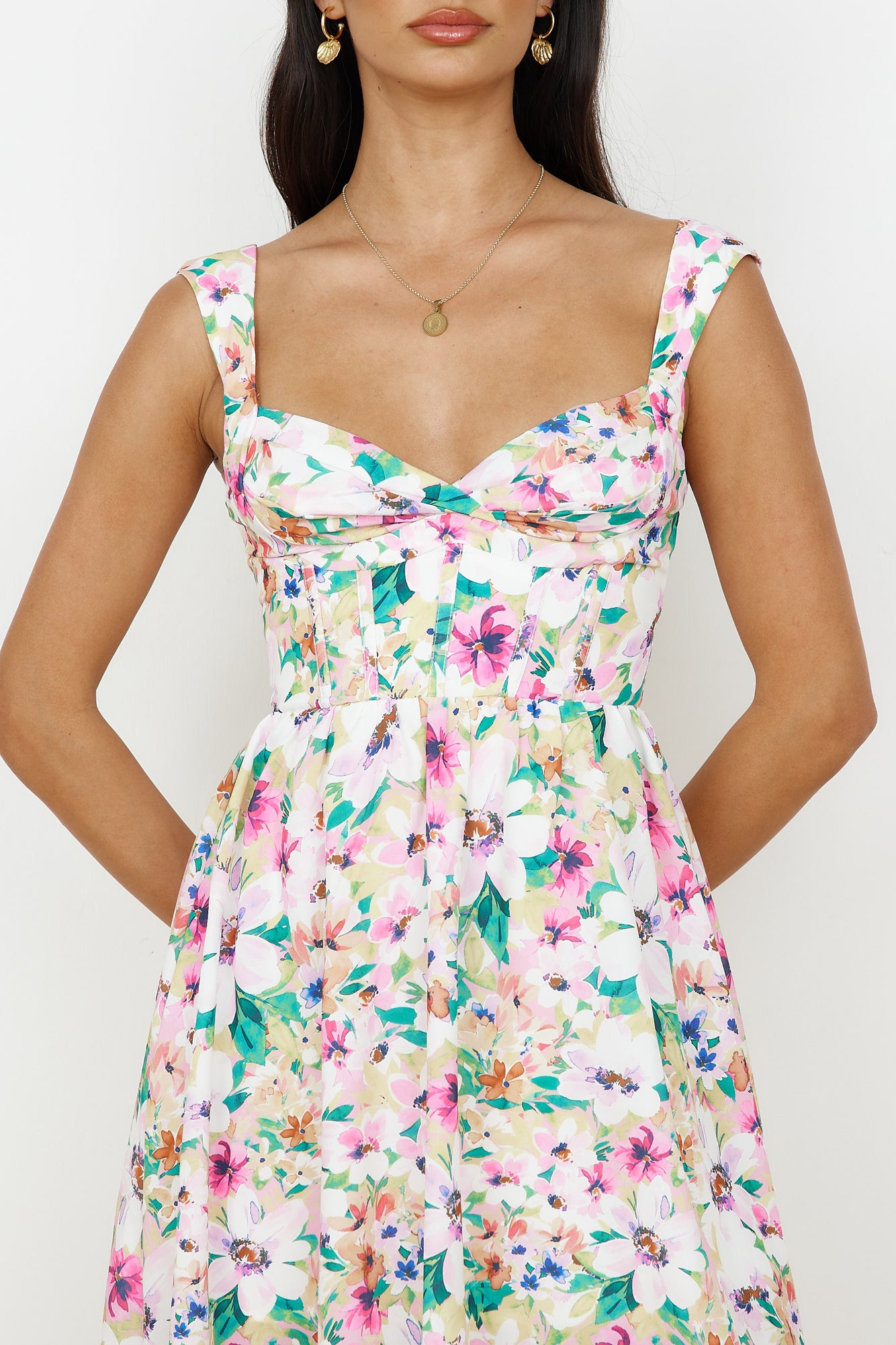 All Day Midi Dress Multi-Trogz