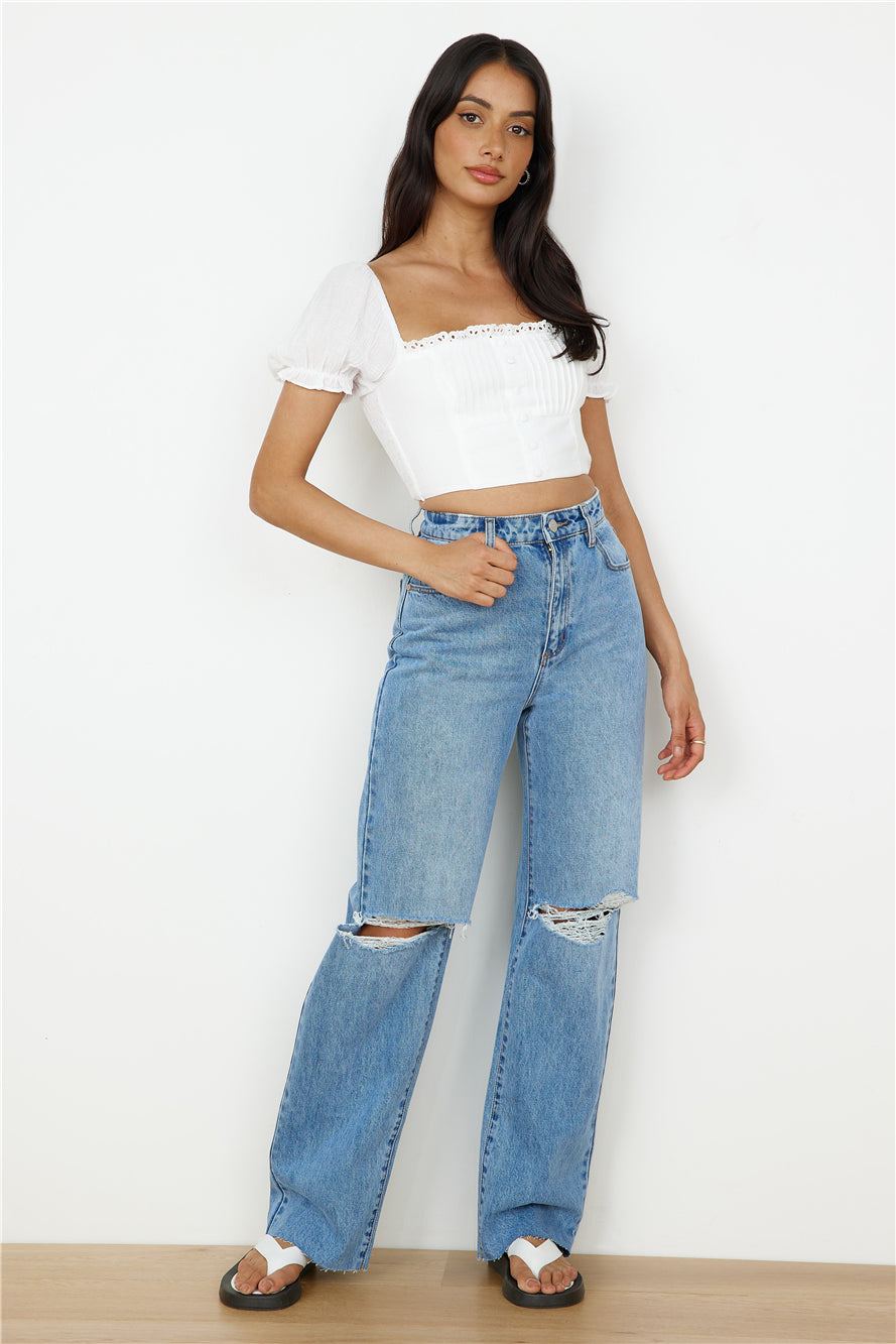 ABRAND A Carrie Jean Mid Vintage Blue-Trogz