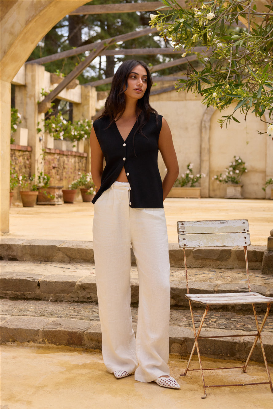 Blair Vest Top Black-Trogz