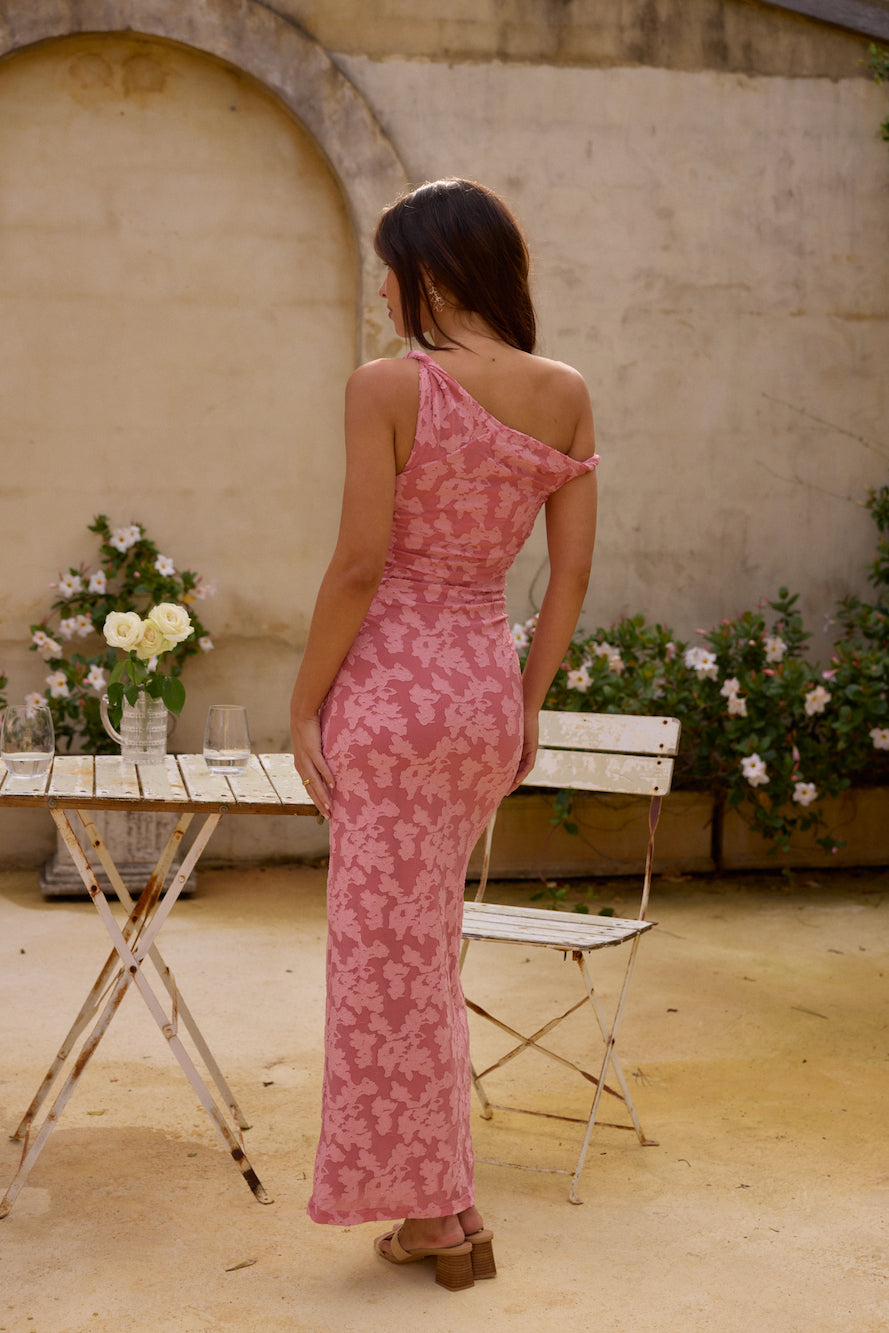 Breeze of Pink Maxi Dress Pink-Trogz