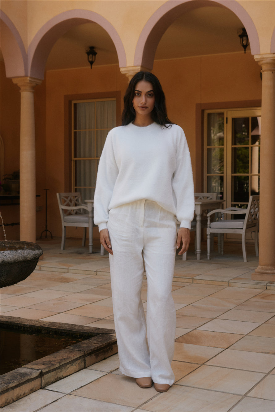 Fior Nights Jumper in White-Trogz