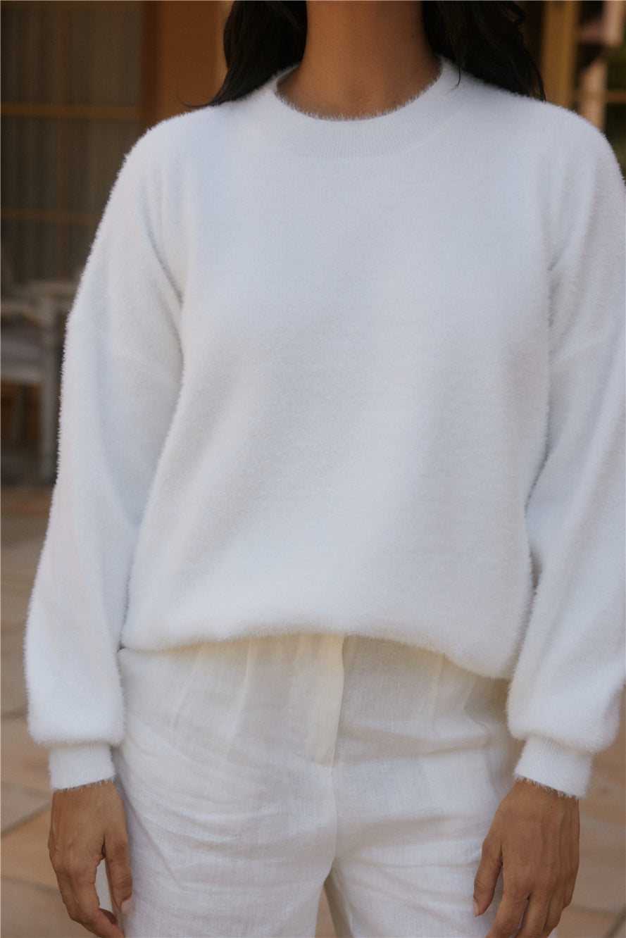Fior Nights Jumper in White-Trogz