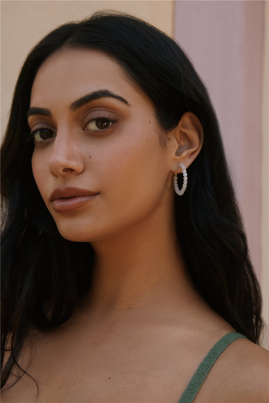 18k Gold Plated WaterBeads Earrings Gold-Trogz