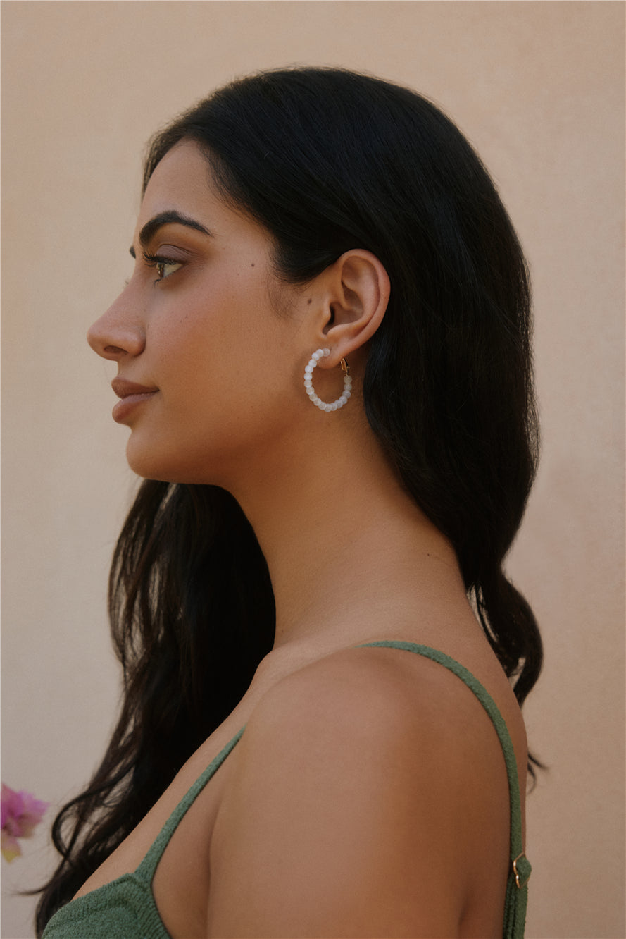 18k Gold Plated WaterBeads Earrings Gold-Trogz