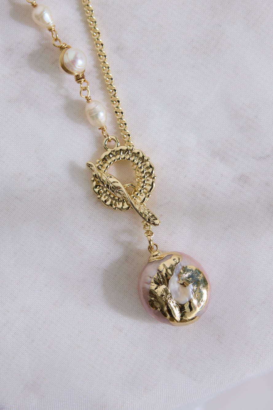 18K Gold Plated Most Divine Necklace Gold-Trogz