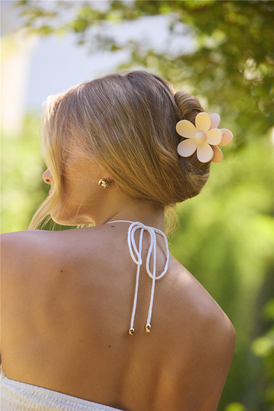 Flower Love Hair Claw Pink-Trogz