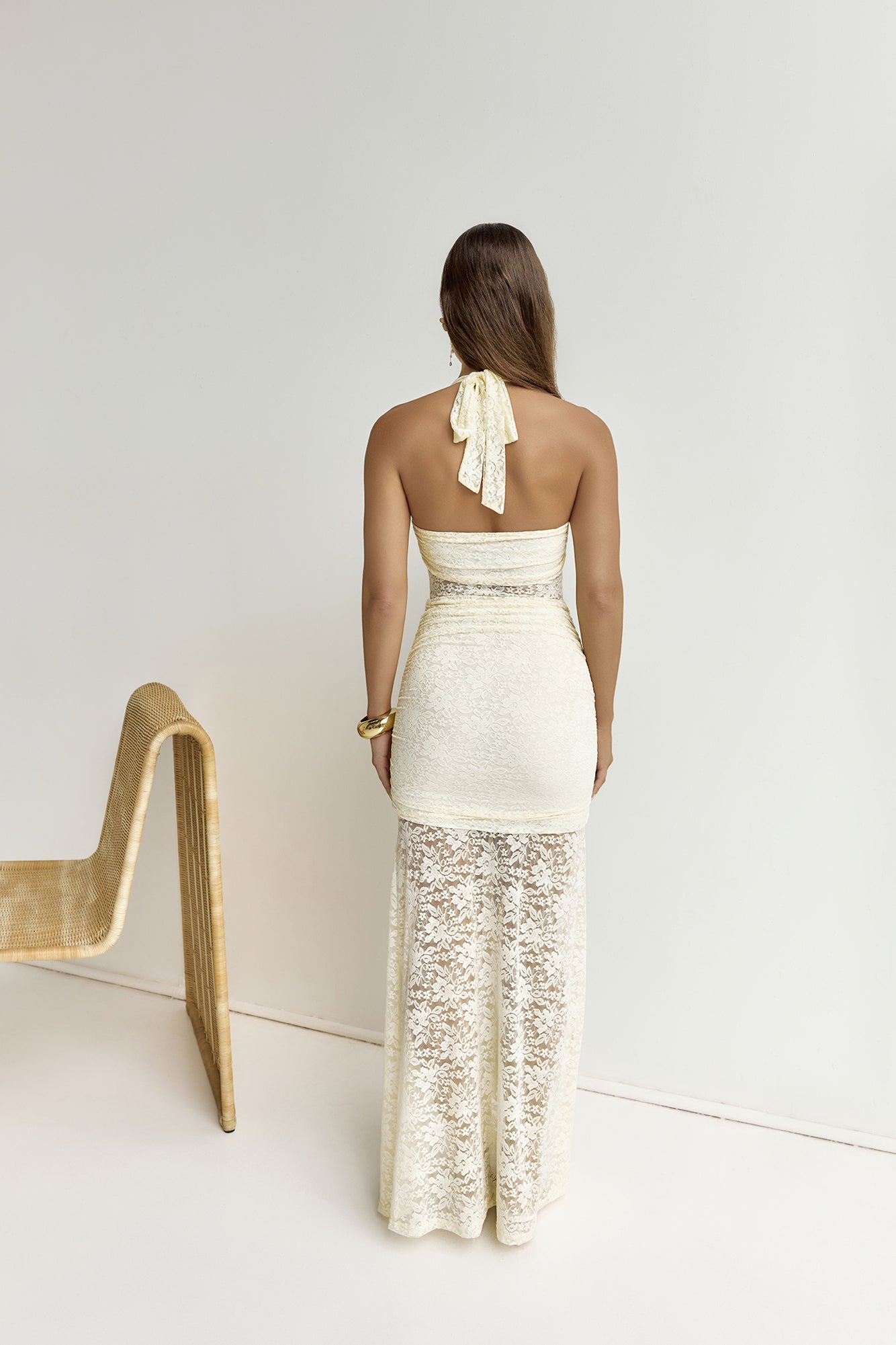 Annika Maxi Dress Lemon-Trogz