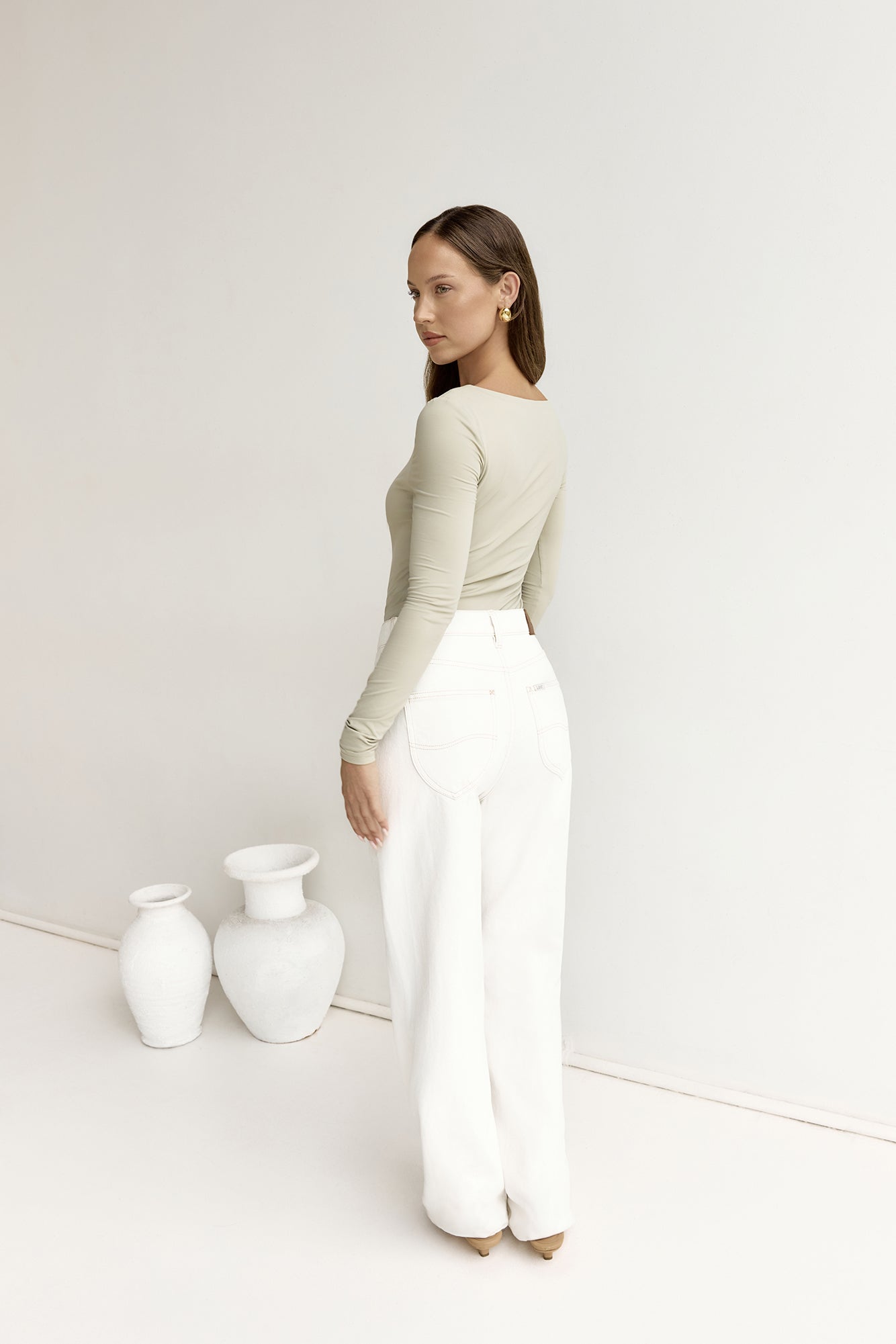 BASE Second Skin Long Sleeve Bodysuit Sage-Trogz