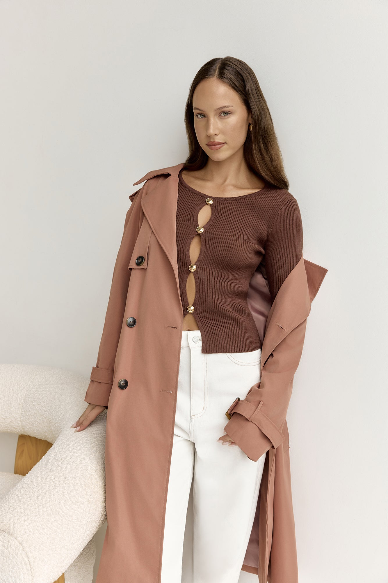 Cardos Cardigan Brown-Trogz
