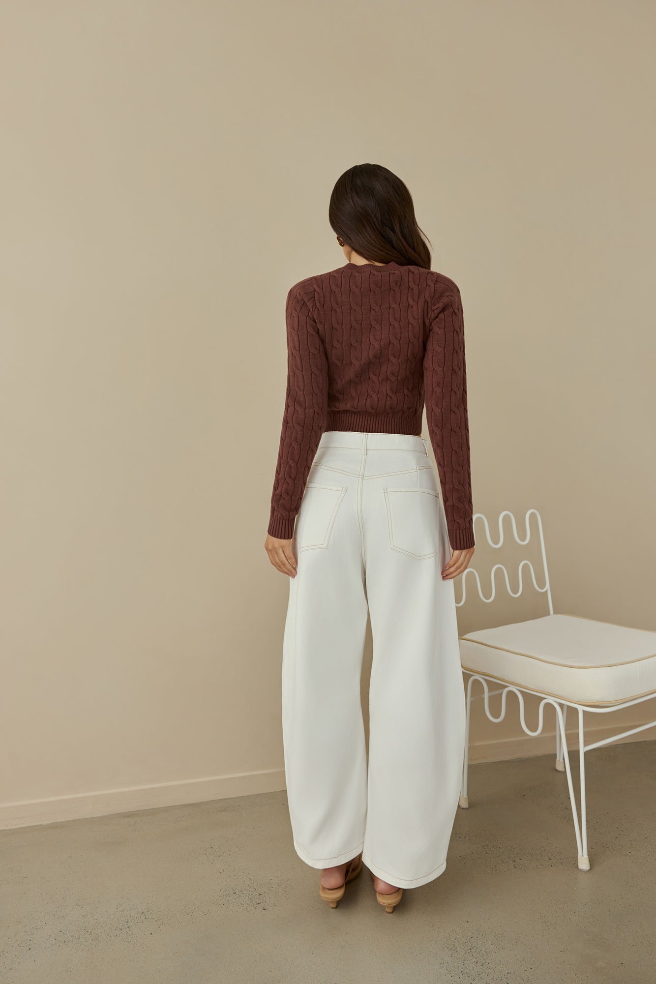 Destined For You Wide Pants White-Trogz