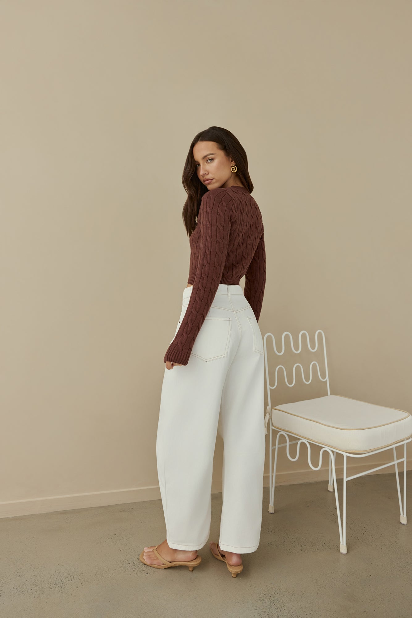 Destined For You Wide Pants White-Trogz