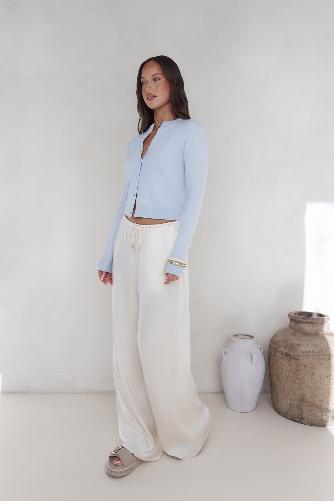 Cardi Season Long Sleeve Cardigan Blue-Trogz