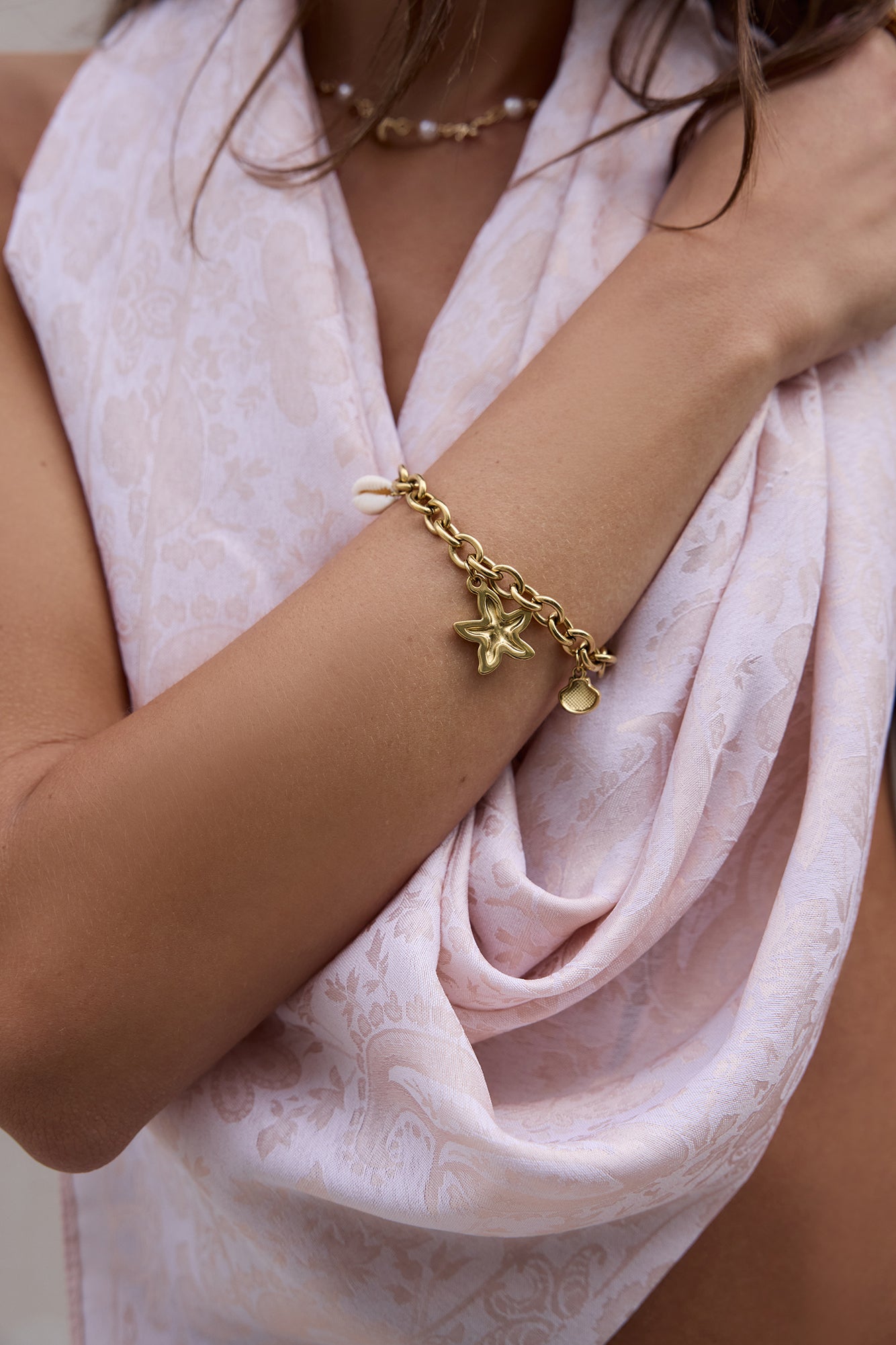 Treasured Seas Bracelet Gold-Trogz