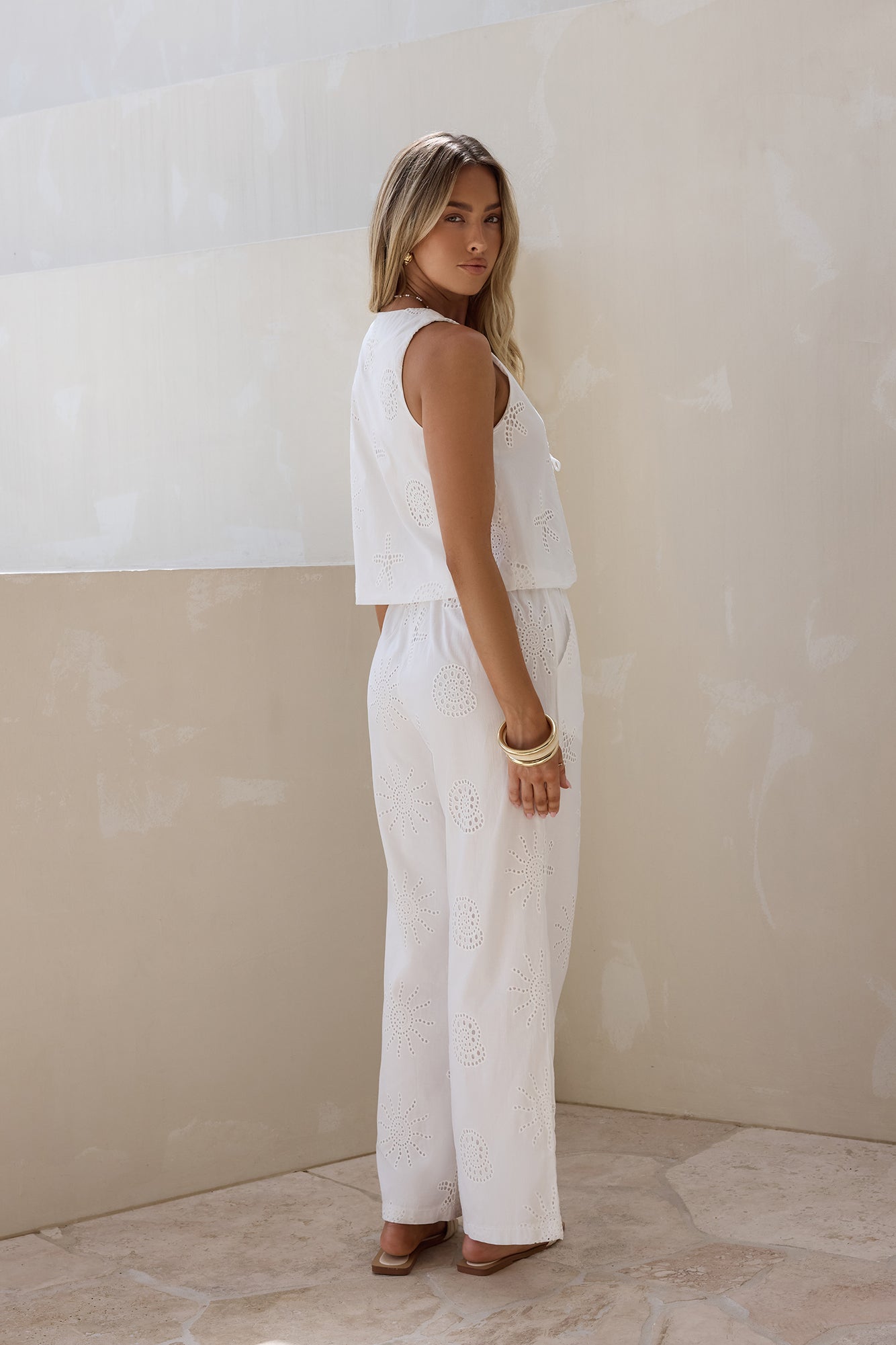 Breathe For You Pants White-Trogz