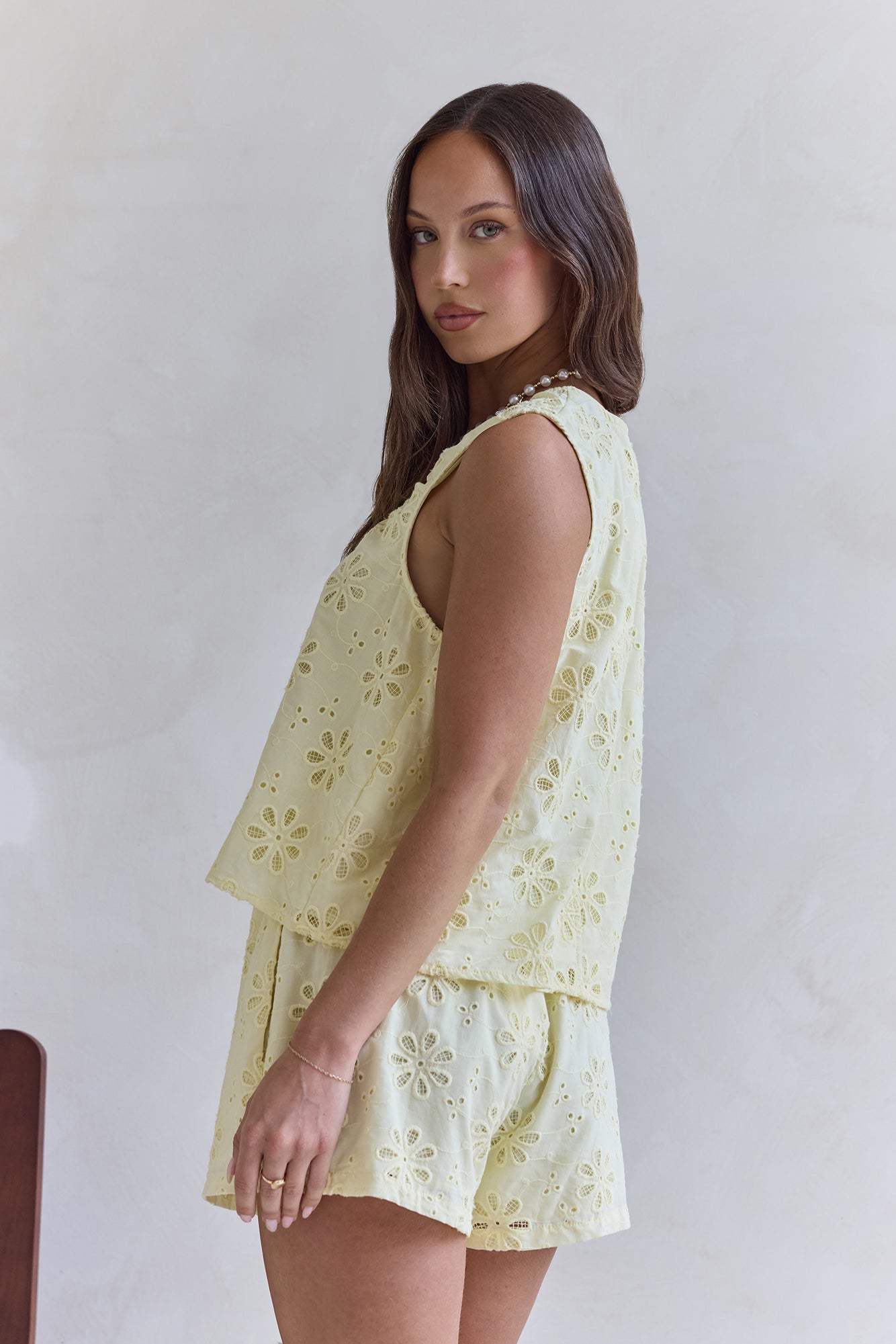 Kyra Shorts Yellow-Trogz