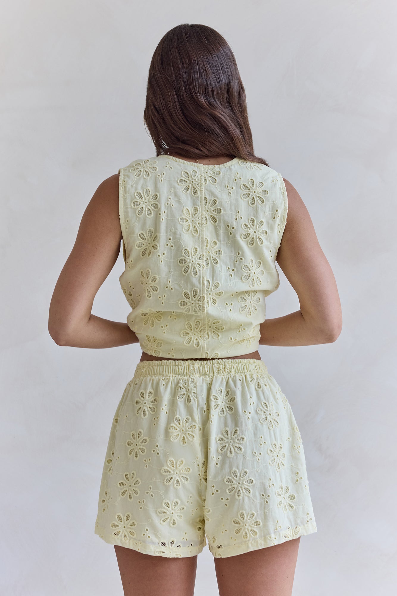 Kyra Shorts Yellow-Trogz