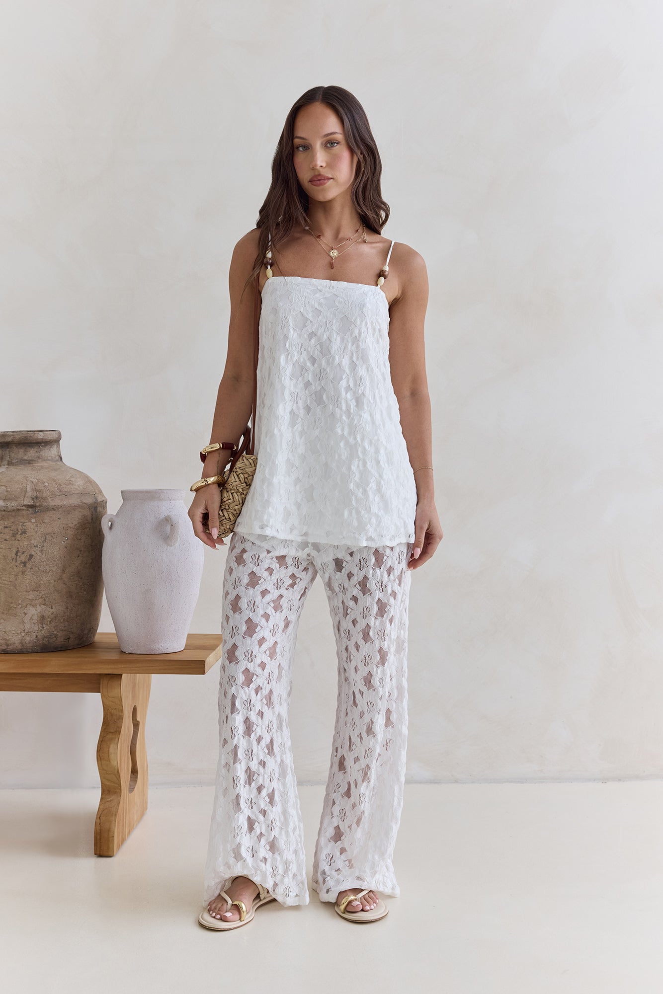 Highlight Reel Lace Set White-Trogz