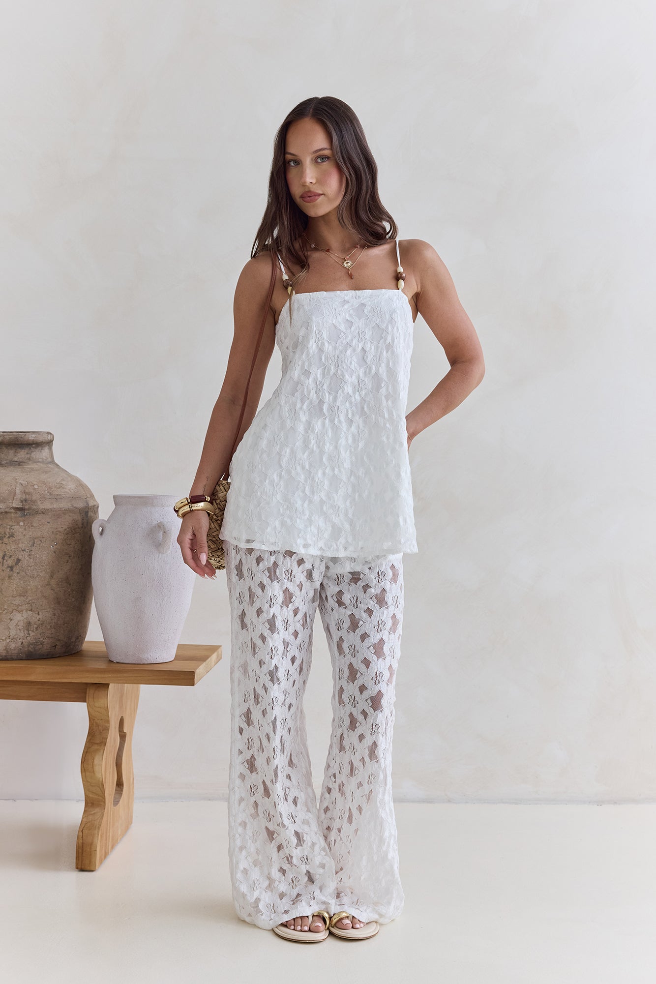 Highlight Reel Lace Set White-Trogz