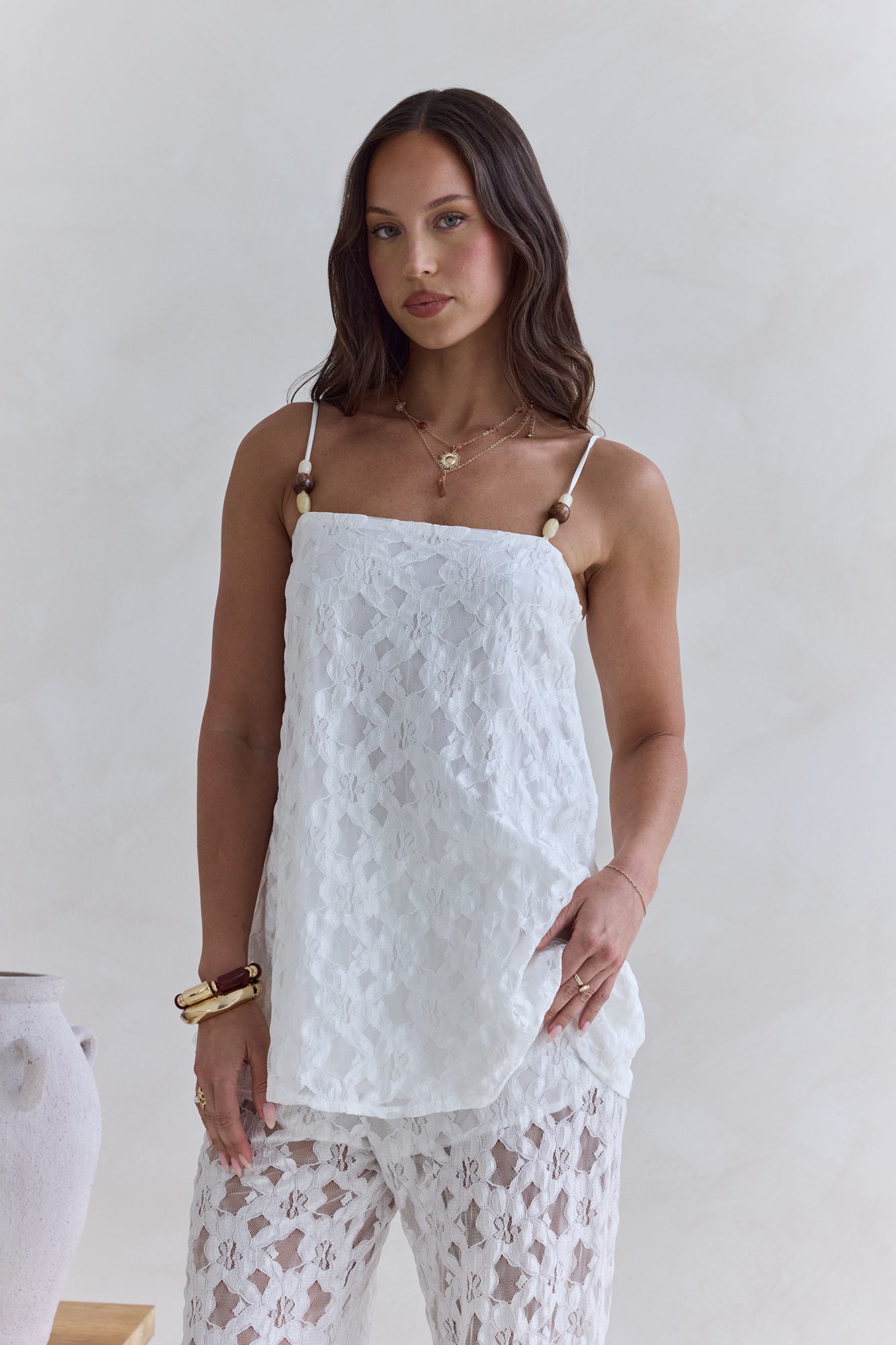 Highlight Reel Lace Set White-Trogz