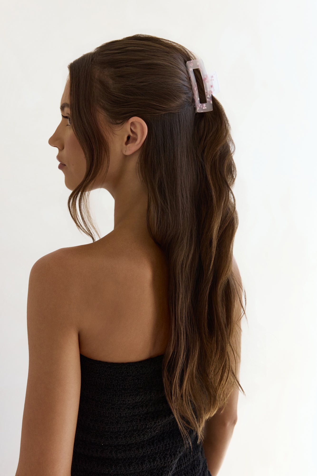 In The Moon Claw Clip Pink-Trogz