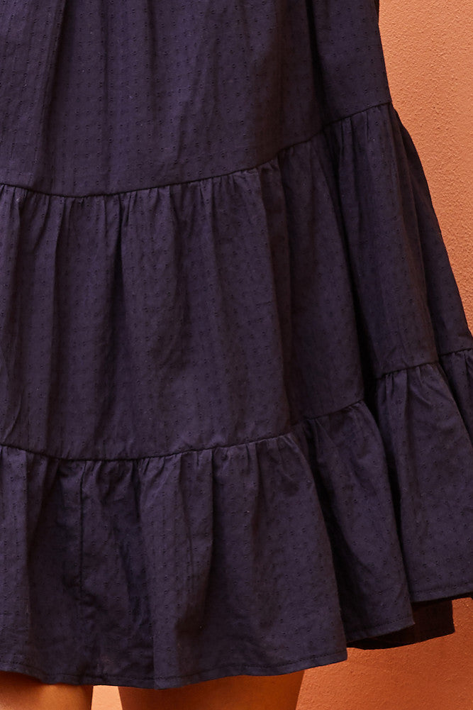 Apollo Dress Navy-Trogz