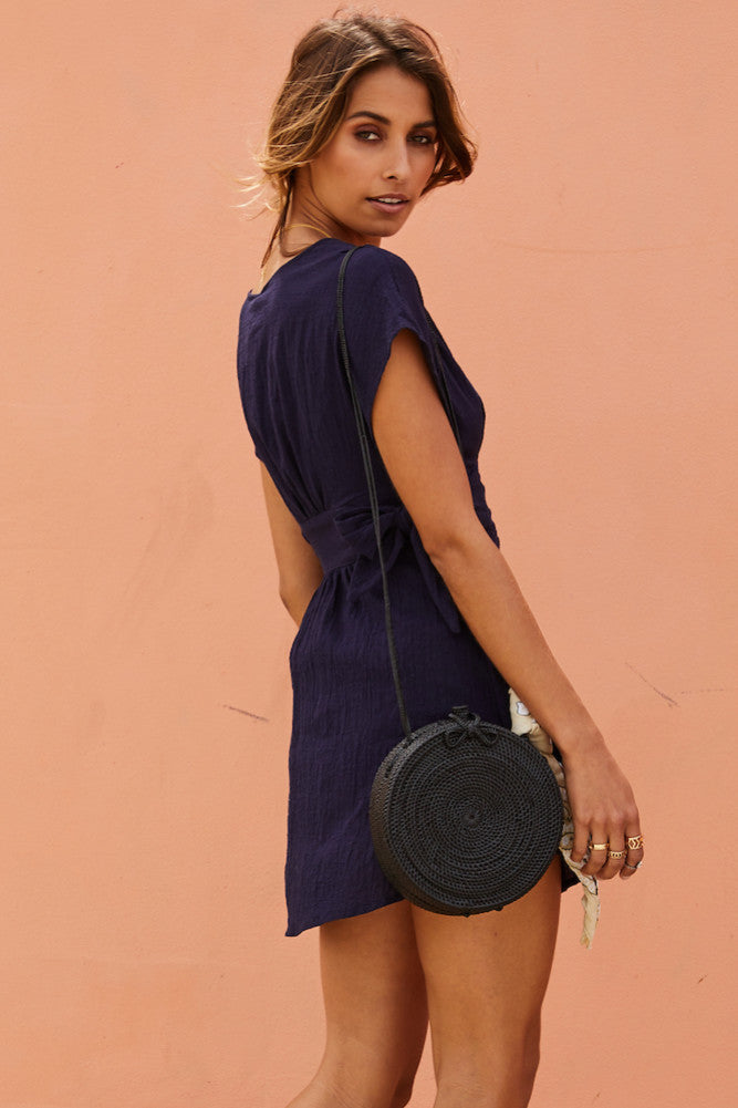 Anatolia Dress Navy-Trogz