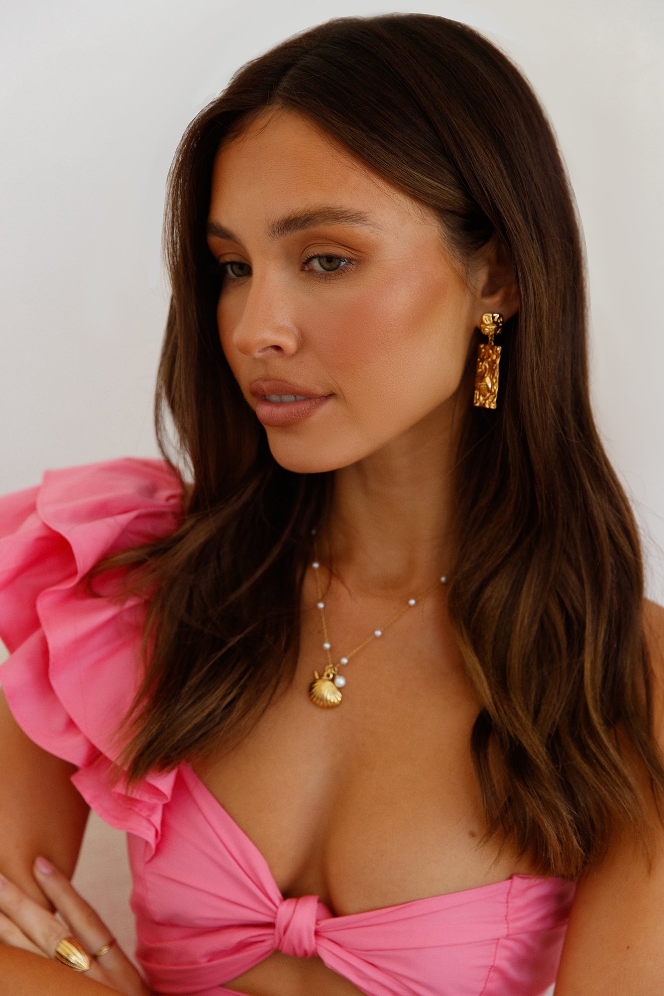 18K Gold Plated Vintage Charm Earrings Gold-Trogz