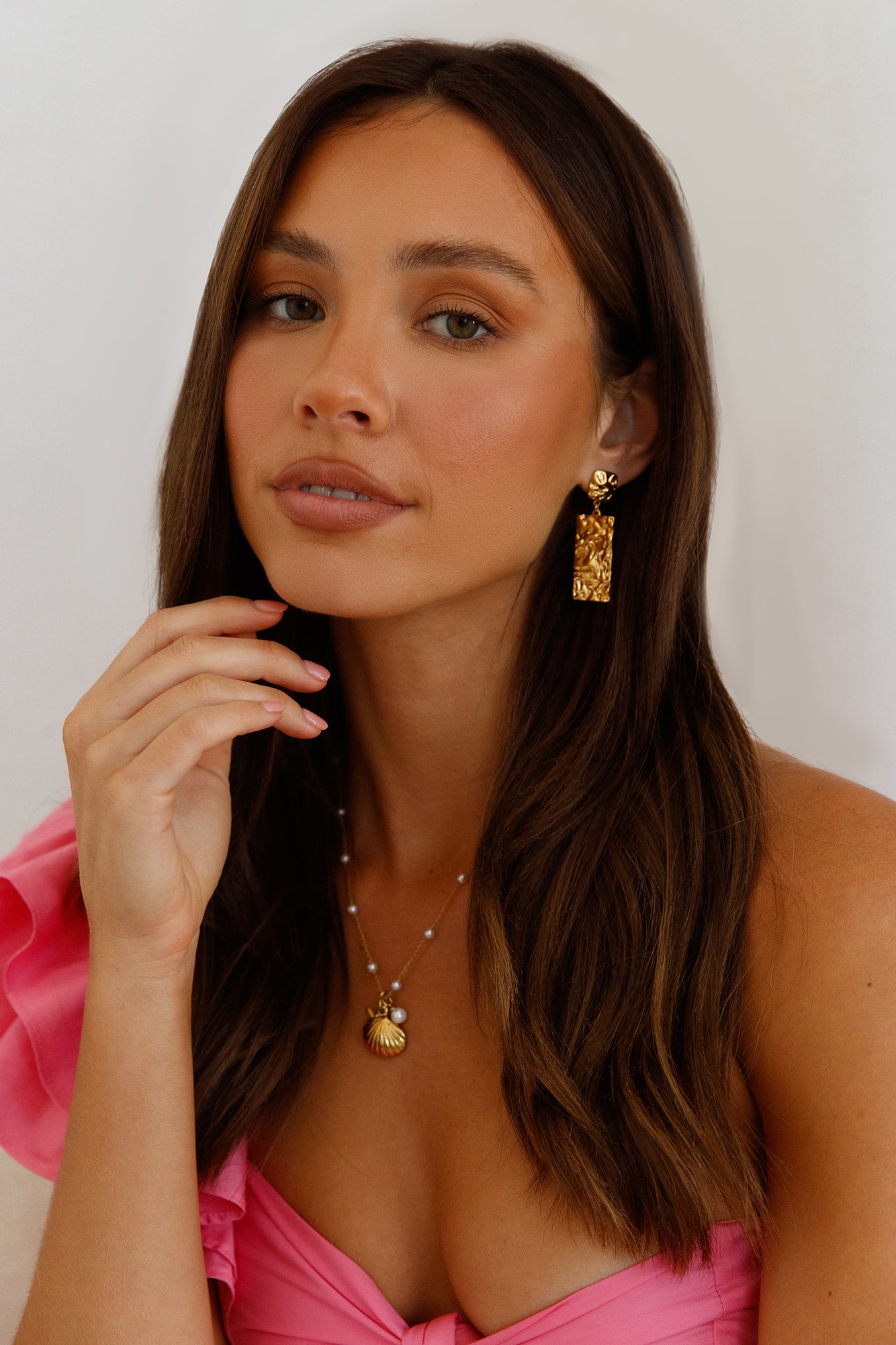 18K Gold Plated Vintage Charm Earrings Gold-Trogz