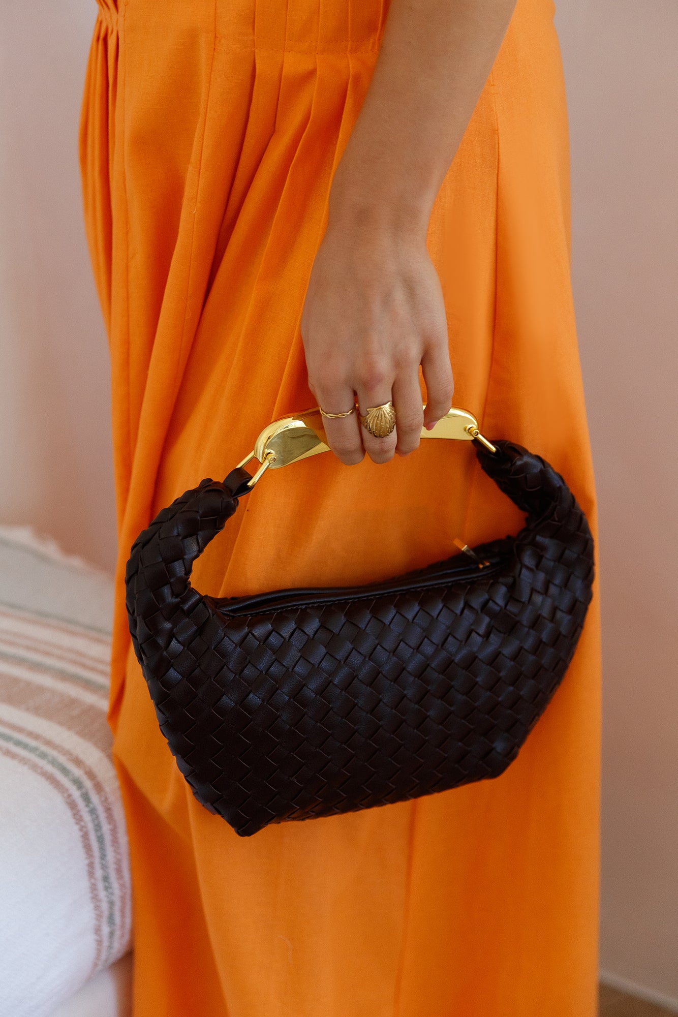 BILLINI Kara Handle Bag Umber-Trogz