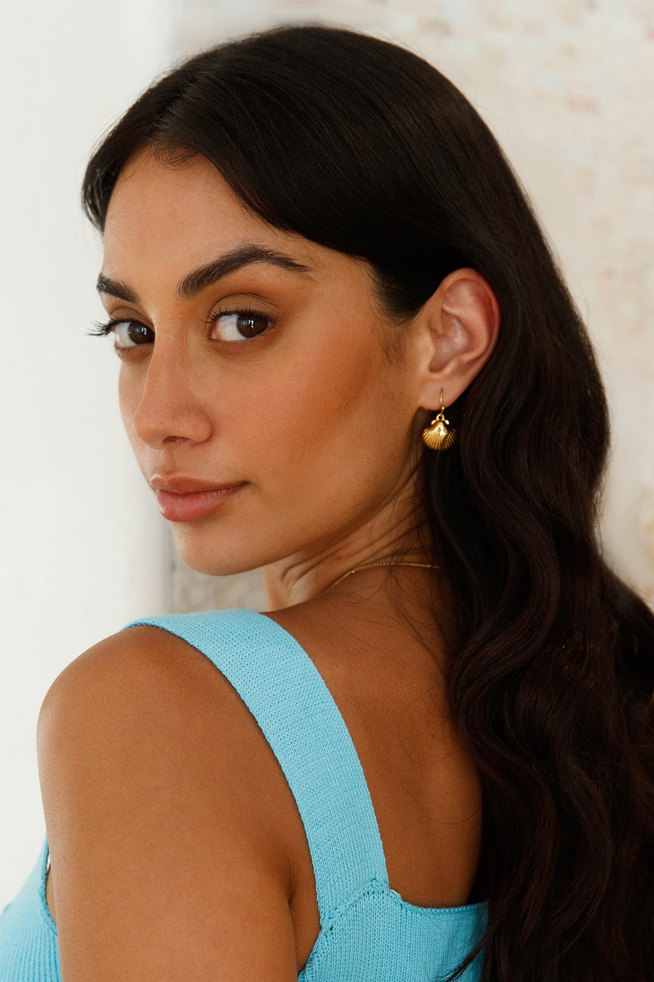 18K Gold Plated Vacation Gold Earrings Gold-Trogz