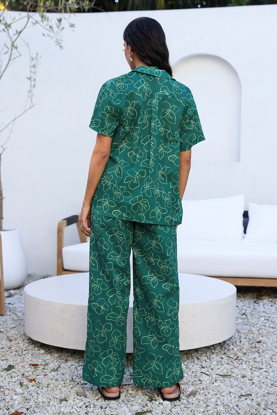 CHARLIE HOLIDAY Lola Shirt Relaxed Floral-Trogz