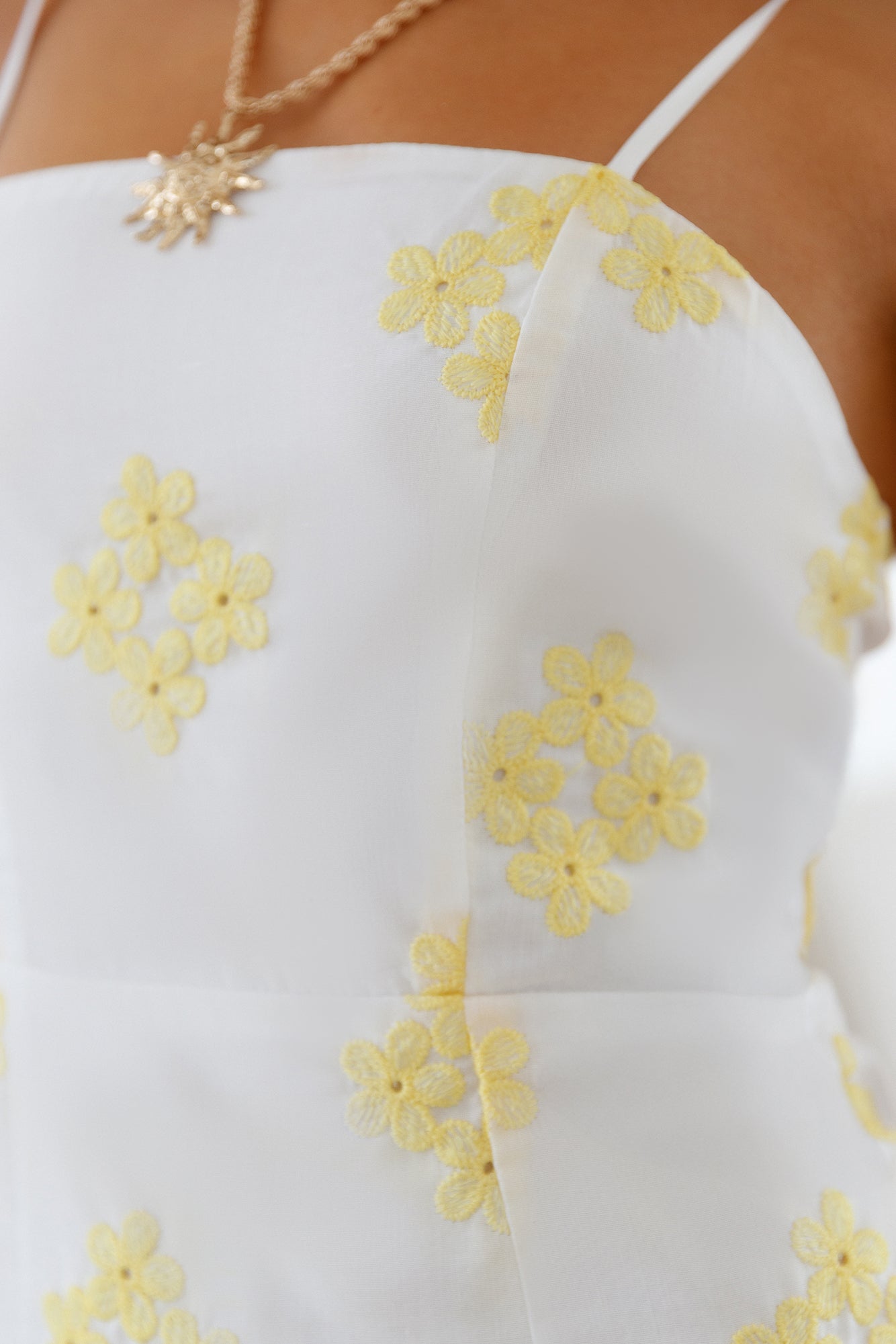 Cavana Mini Dress Yellow-Trogz