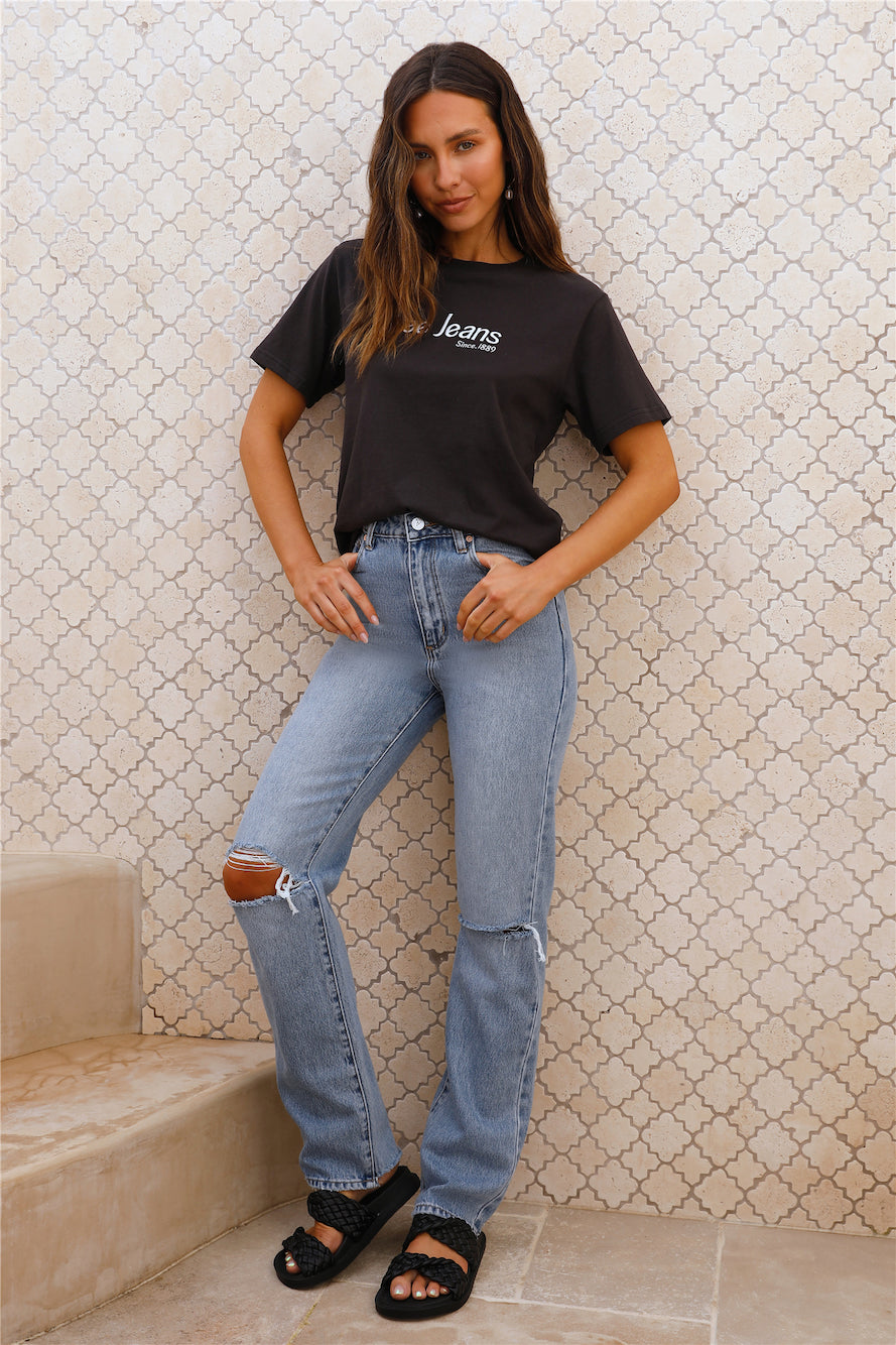 ABRAND '94 High Straight Sylvie Rip Jeans-Trogz