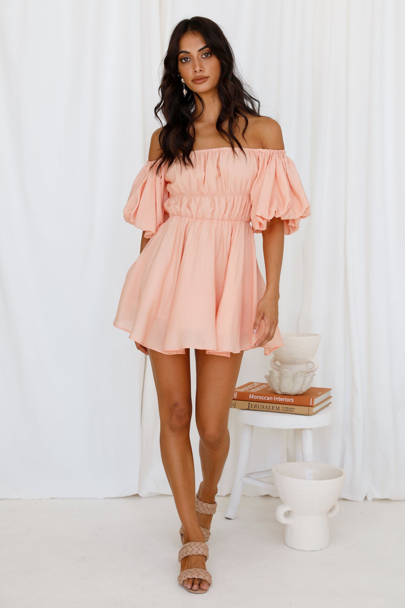 Berry Hearts Dress Orange-Trogz