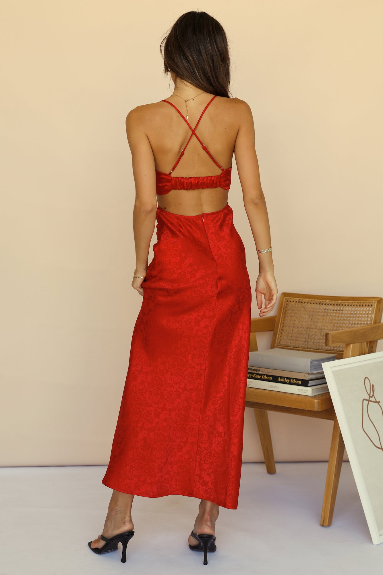 All In Maxi Dress Red-Trogz