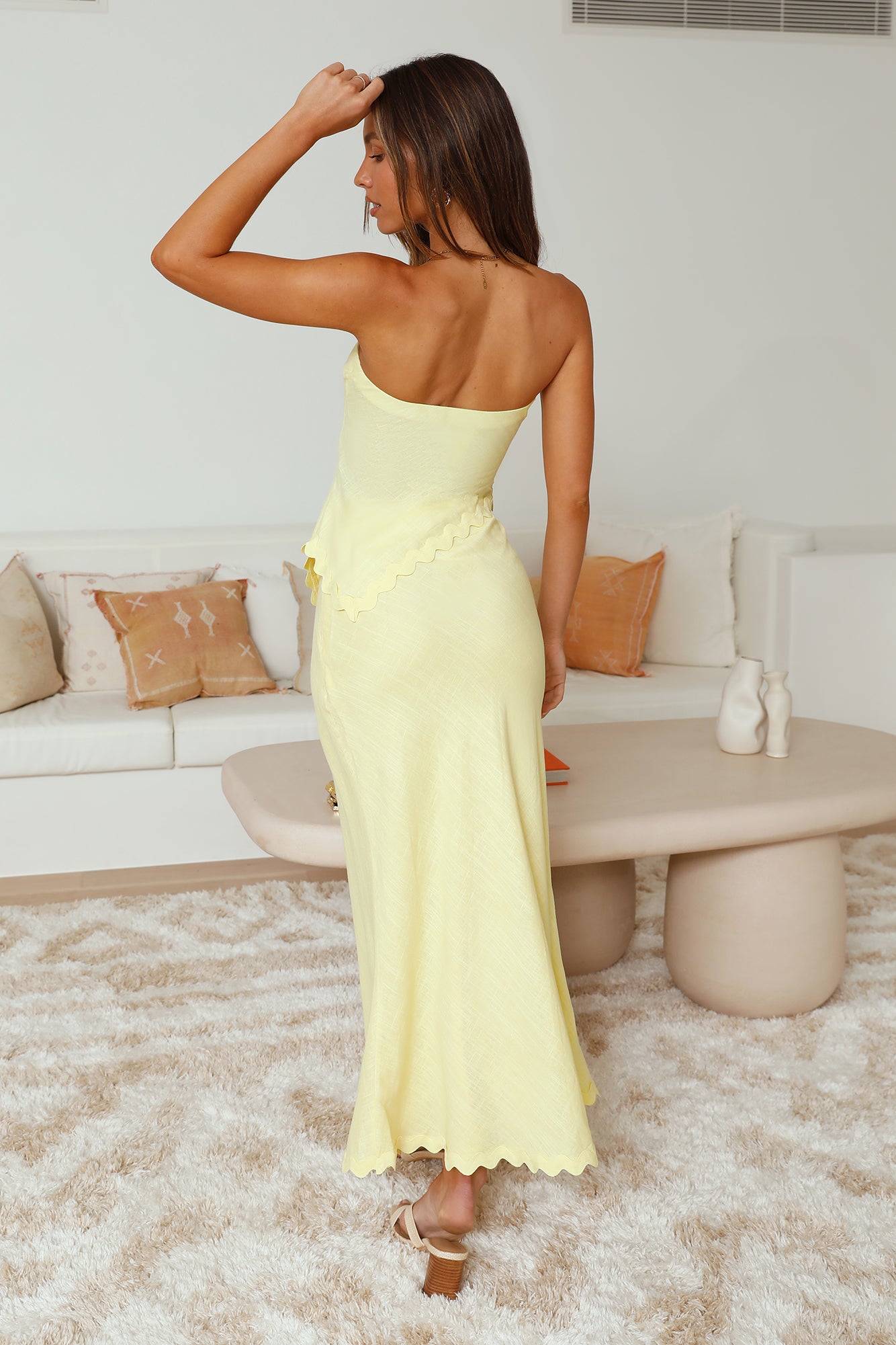 Found You Asymmetrical Top Yellow-Trogz