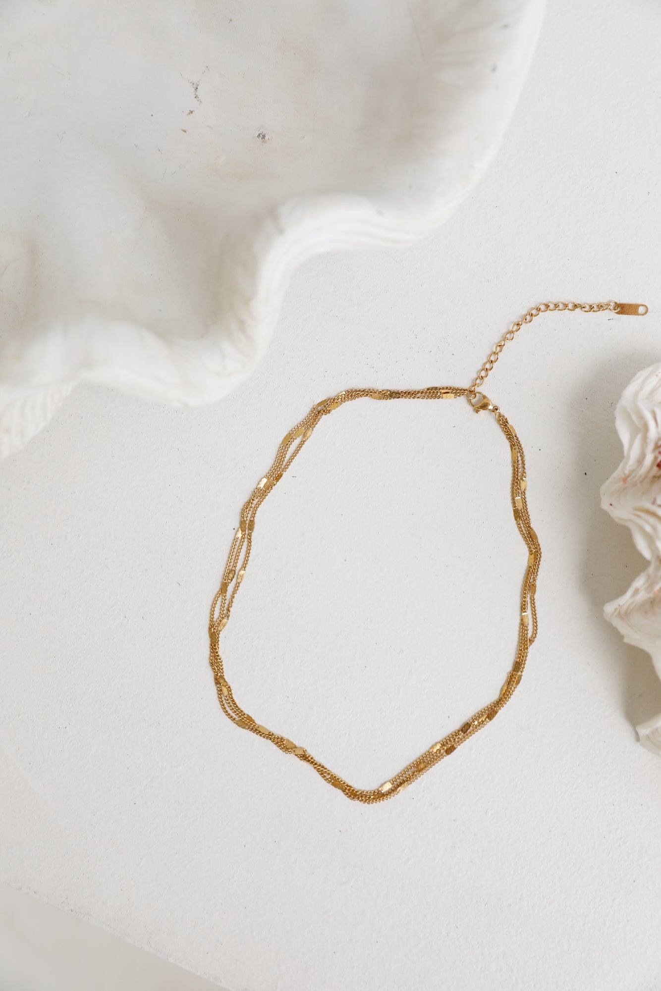 18k Gold Plated Limitless Skies Necklace Gold-Trogz