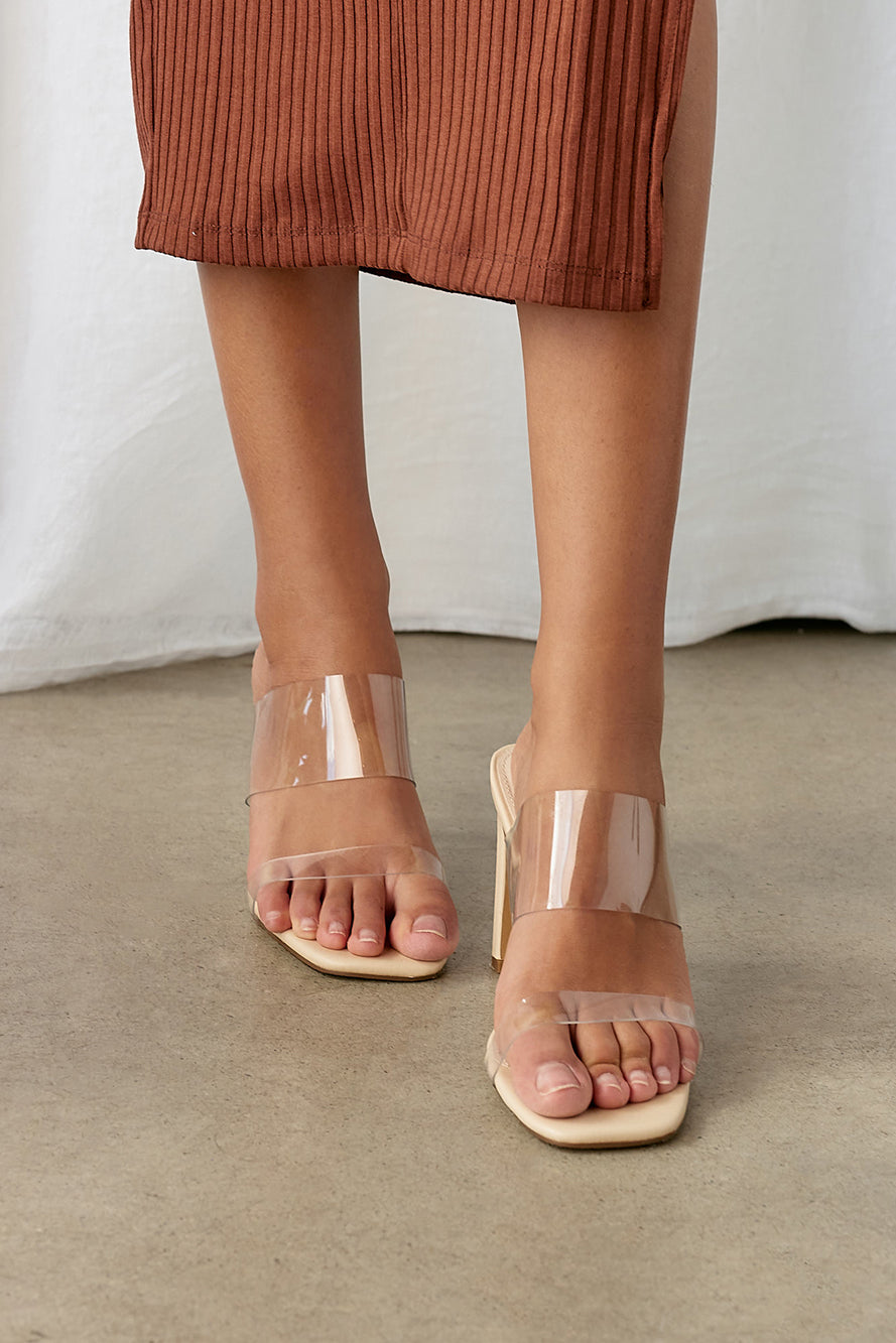 A:LIST Perry Mules Clear-Trogz