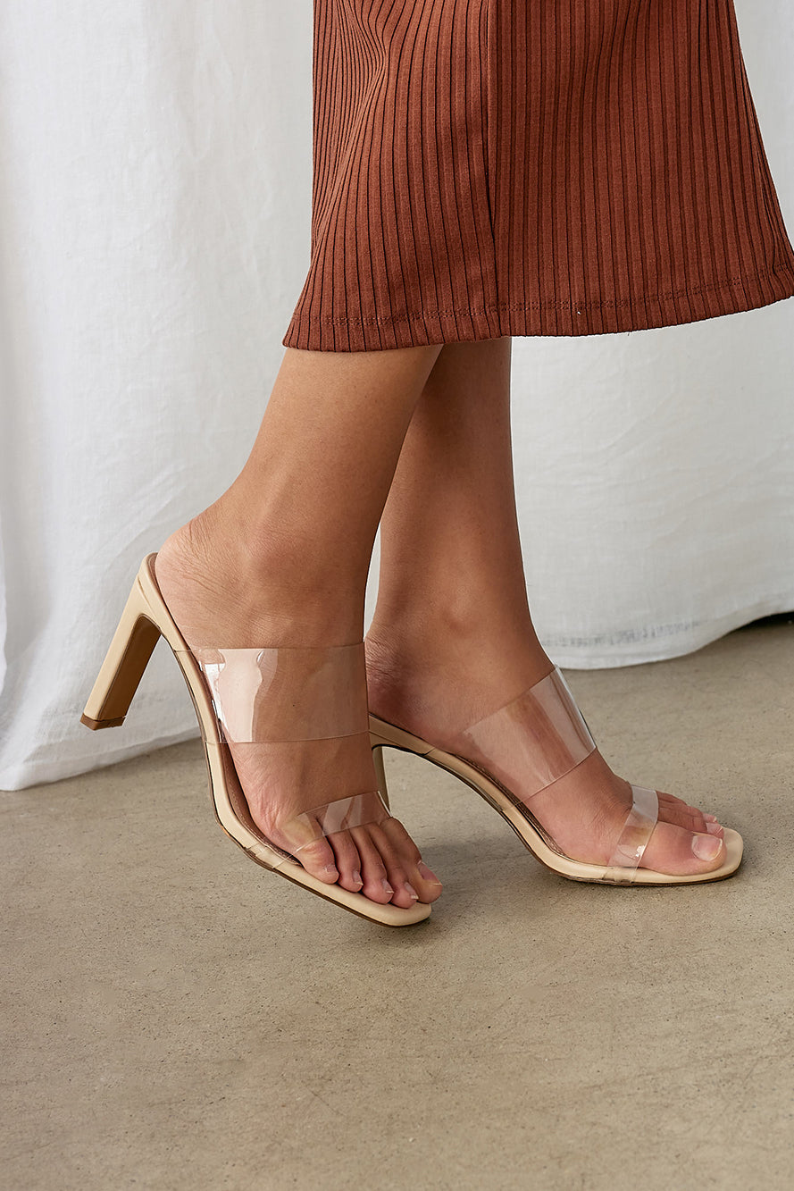 A:LIST Perry Mules Clear-Trogz