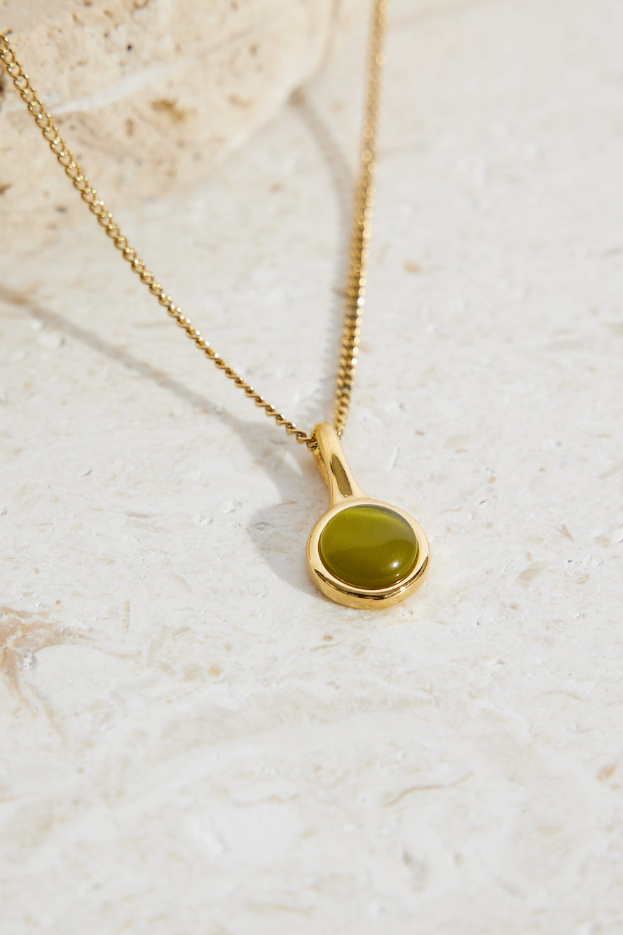 18k Gold Plated Old Money Treasure Necklace Gold-Trogz