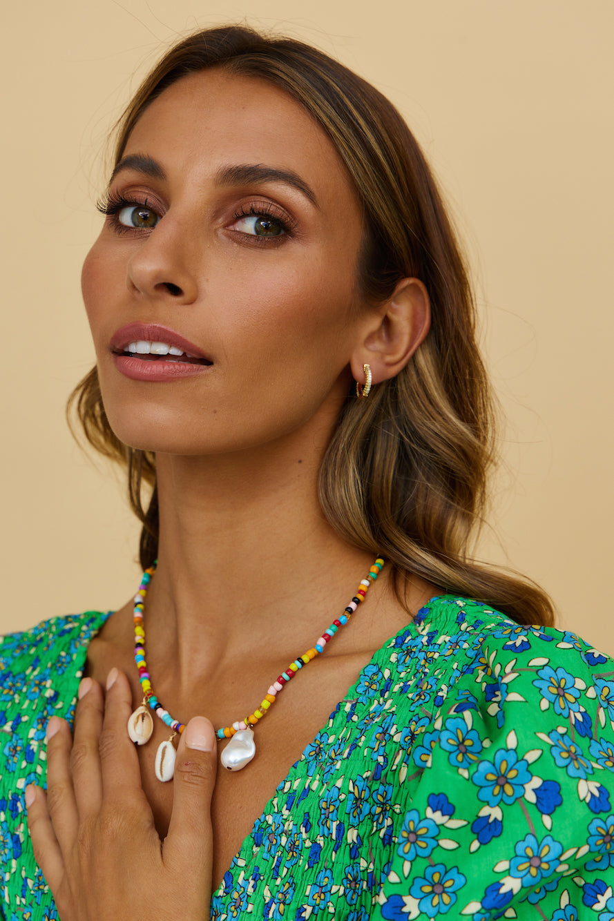 18k Splendid Shimmers Earrings Gold-Trogz