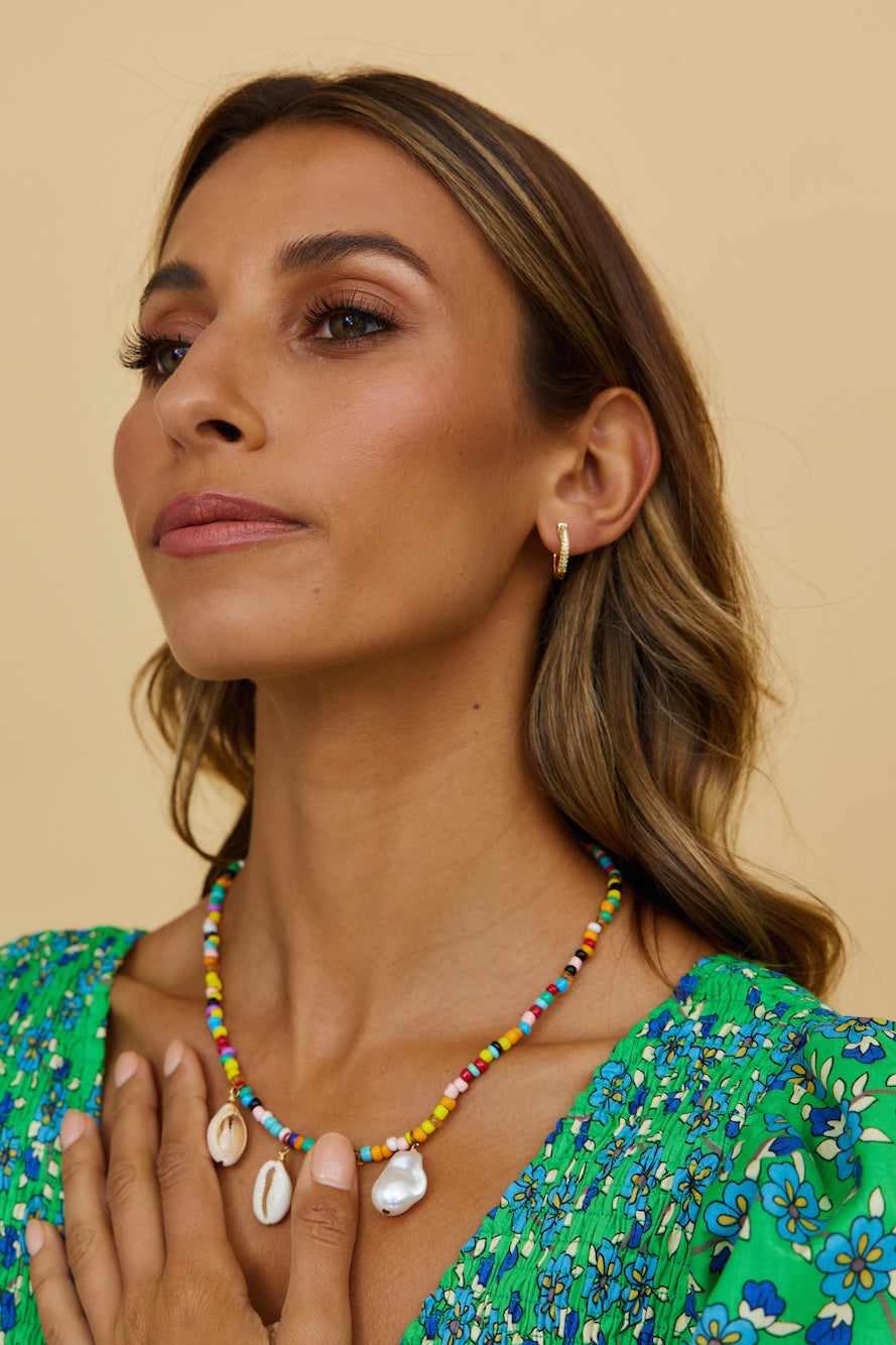 18k Splendid Shimmers Earrings Gold-Trogz