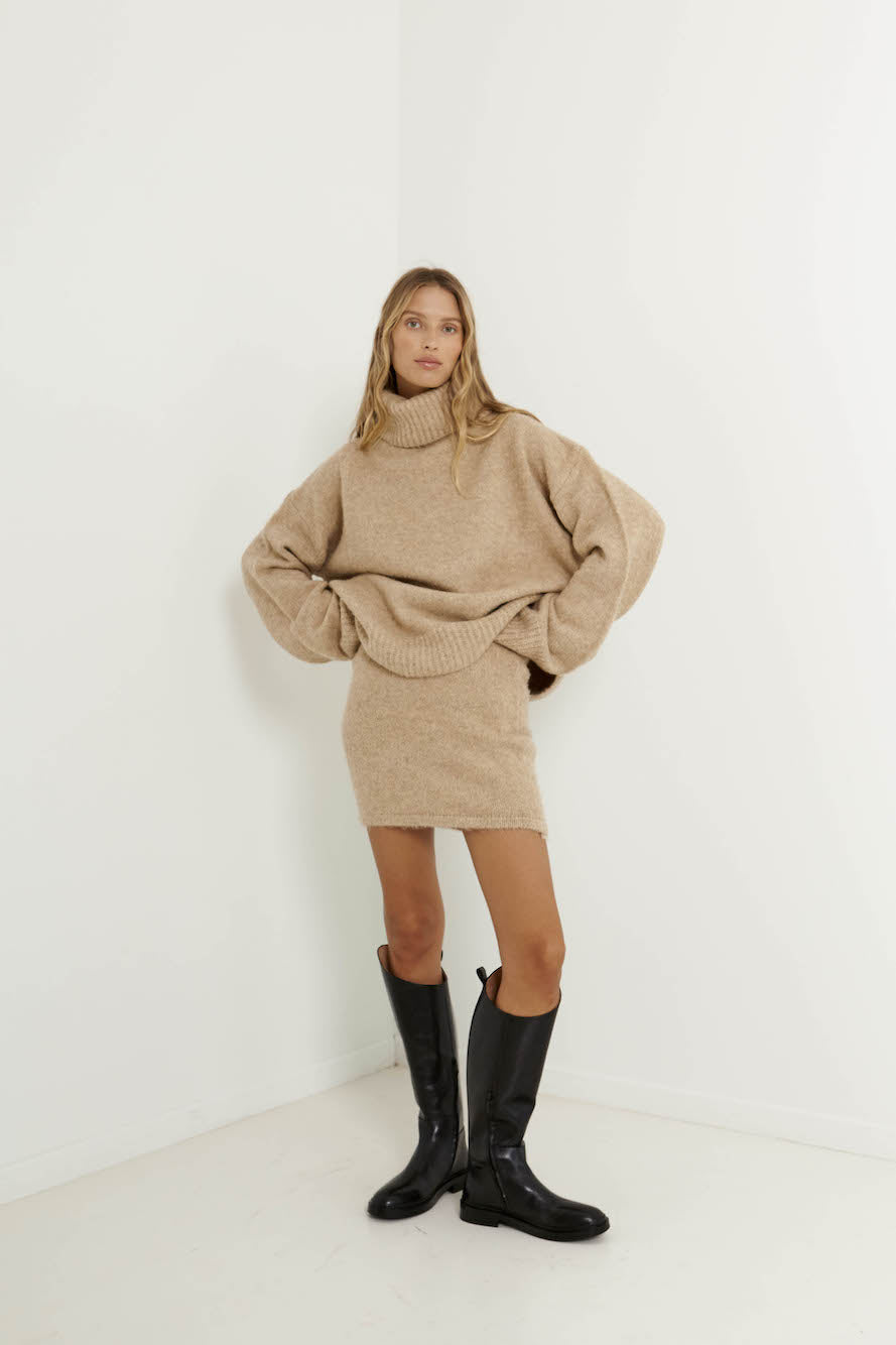 SNDYS Winnie Jumper Beige-Trogz