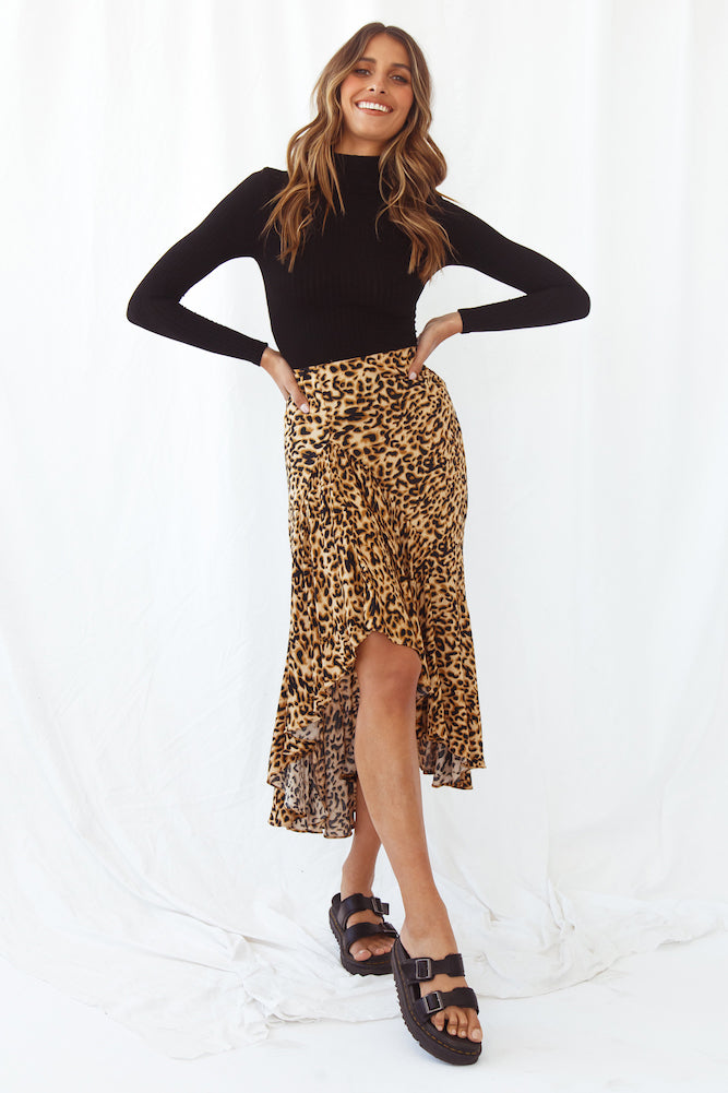 Ankh Midi Skirt-Trogz