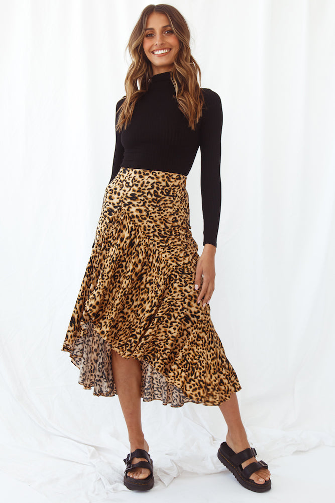 Ankh Midi Skirt-Trogz