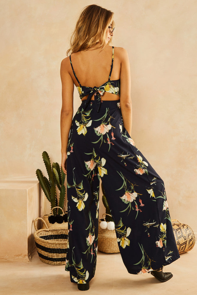 Antonella Jumpsuit Navy-Trogz