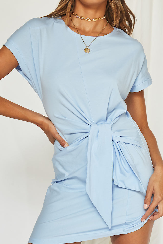 Arabesque Dress Light Blue-Trogz