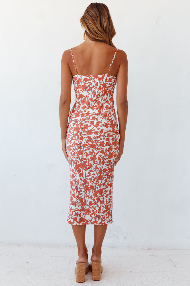 Amber Gaze Midi Dress-Trogz