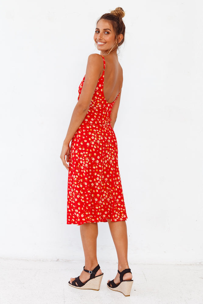 Apple Of My Eye Midi Dress-Trogz